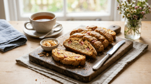 Biscotti croccanti al rabarbaro dal sapore fresco e irresistibile