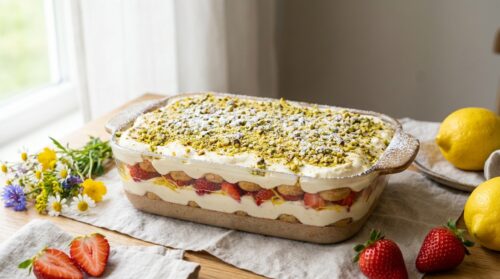 Il tiramisù primaverile che mi riporta ai sapori di casa